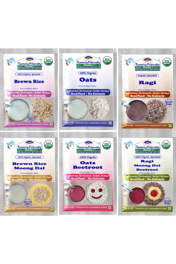 Sprouted Porridge Mixes Trial Packs